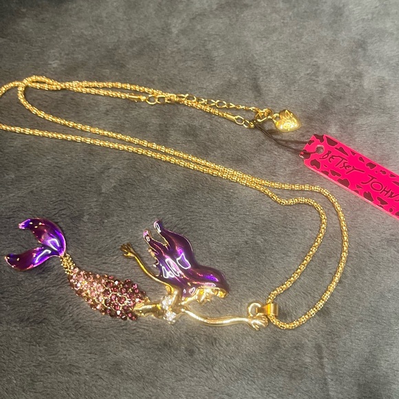 BETSEY JOHNSON MERMAID NECKLACE NWT - Picture 1 of 6